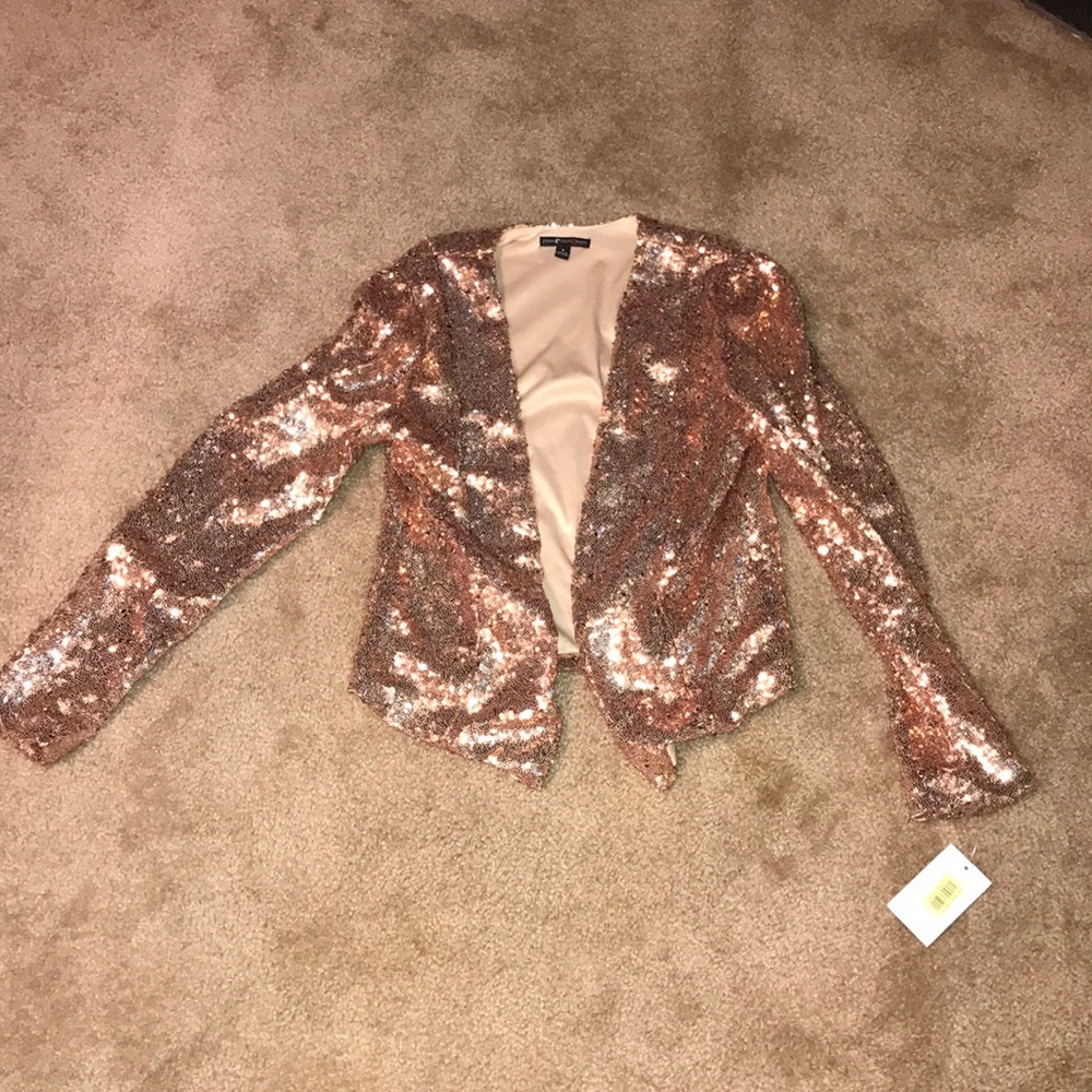 Rose gold jacket